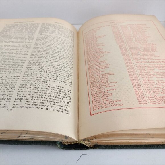 Antique The Source Book Encyclopedia 1924 Vol 2 & 3 Perpetual Encyclopedia Corp - Picture 12 of 13